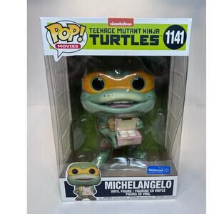 Funko Pop! Teenage Mutant Ninja Turtles Michelangelo 9" Nickelodeon 1141 Donuts